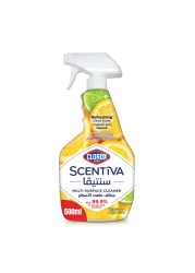 Clorox Scentiva Multi Surface Spray Cleaner Madagascar Citrus Grove 500ml