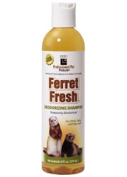 PPP Ferret Fresh Deodorizing Shampoo for Ferrets Powerful Deep Cleaning Solution for Clean Soft Fur Pia Colada Scent 8 fl oz