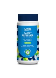 Pet Life Unlimited Carpet Refresher Powder Carpet Deodorizer Powder Pet Safe Carpet Powder Pet Odor Eliminator for Carpet with PlantBased Juniper Leaf Scent Made in the USA 16oz Pack of 1