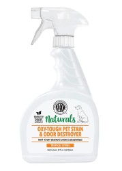 American Kennel Club OxyTough Pet Stain Odor Eliminator Removes Sofa Dog Stains Odors Tropical Citrus Scent 16 Ounce