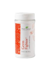 Plant Therapy Germ Fighter Carpet Refresher 16 oz Natural Ingredients Neutralizes Odors Naturally scented with essential oils Made without Phthalates Dyes Sulfates Bleach Synthetic Fragrances