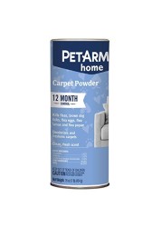 PETARMOR Home Carpet Powder for Fleas and Ticks, Protect Your Home From Fleas and Deodorizes Carpets, 16 Ounce