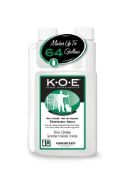 Odorcide Thornell KOE Kennel Odor Eliminator Concentrate Great for Cages Runs Floors More Pet Odor Eliminator for Home Kennel wSafe NonEnzymatic Formula 16 oz White Not A Spray Bottle