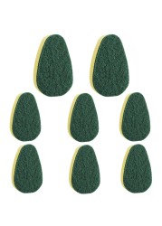 DYMOLL Dish Wand Refills 8Packs,Sponge Replacement Heads,Dish Wand Sponge Refill for Kitchen Cleaning