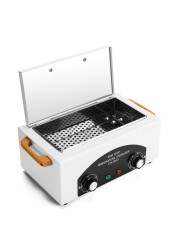 High Temperature Metal Tool Cleaning Box, 122℉-428℉, 2L Dry Heat Cleaning Cabinet with Adjustable Temperature and Timer, For Laboratories Hairdressing SPA Metal Tools Cleaning