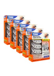 Terro T334 4 5 Pack Multi-Surface Liquid Ant 20 Discreet Bait Stations,White
