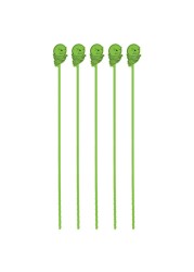 Green Gobbler Hair Grabber Drain Snake 5 Pack Great for Sink Shower Clogs
