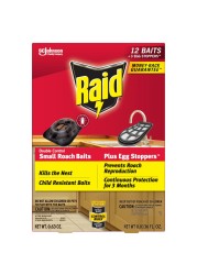 Raid Roach Killer Baits, Plus Egg Stoppers, 12 count