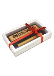 Al Riyah Cambodian Oud Sticks Gift Box Medium Beige
