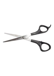 Generic Stainless Steel Scissors Black/Silver 16cm