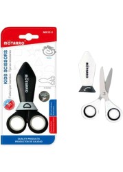 Motarro MI019-3 Kids Paper Cutting Scissor with Protective Cover Multicolor