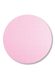 Sue Daley Designs Pink 10&quot; Rotating Cutting Mat EPP English Paper Piecing Patchwork Sewing Quilting self Healing