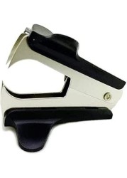 Fitto Staple Remover, Stainless Steel with Black Handle – Durable, Ergonomic Grip, Heavy Duty Staple Extractor, Ideal for Office, School, and Home Use
