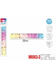 Motarro Soft Plastic Ruler Multicolor Pack 2(MI083-2)