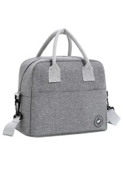 Eazy Kids Insulated Lunch Bag- Grey