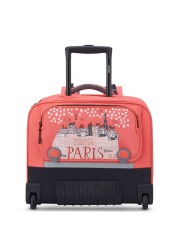 Delsey Ergo Vertical WPS Trolley Backpack Coral 15.6inch