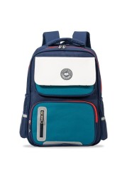 Eazy Kids - Back to School - 16&quot; Ergonomic School Bag - Blue