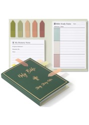Mr. Pen- Holy Bible Study Sticky Notes, 225 pcs, Vintage Colors, Sticky Note Tabs, Bible Sticky Notes, Sticky Note Set, Bible Notes, Bible Study Notes, Gift for Christmas