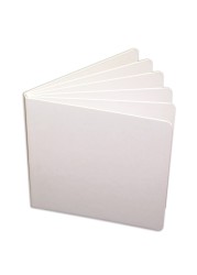 ASHLEY PRODUCTIONS Blank Chunky Thick Pages BookWhite