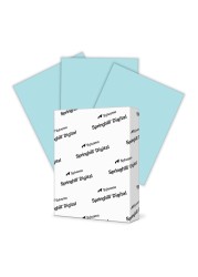 Springhill 85 x 11 Blue Colored Cardstock Paper 67lb Vellum Bristol 147gsm 250 Sheets 1 Ream Premium Lightweight Cardstock Vellum Printer Paper with Textured Finish 026000R