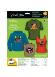 Jolees Boutique Easy Image Ironon Transfer Paper Colored Fabrics