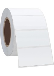 2&quot; X 1&rdquo; Direct Thermal Labels, Label Stickers, Barcode Sticker, Barcode Labels, White Thermal Printer Labels, Compatible with Rollo &amp; Zebra Desktop Printers,1000 Labels/Roll (1 Roll = 1000 Labels)