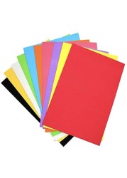 10 PCS Sadaf Eva Foam Sheets 2MM A4 Mix