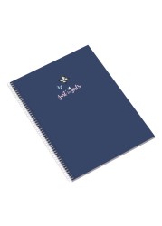 أمبار أي 4 فقط للفتيات الفراشة 22 دفتر بطابع الفراشات _أزرق_