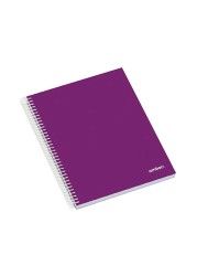 Ambar A5 Hard Cover Spiral Bound School Notebook 100 Sheets Assorted
