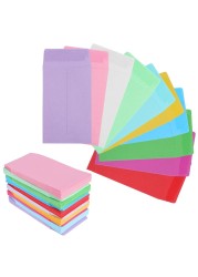 500Pcs Small Coin Envelopes Colorful Seed Envelopes Bulk, Mini Parts Small Items Storage Packets Envelopes 10 Assorted Colors Seed Packets Envelopes for Office, Garden (2.25&times;3.5 inch)