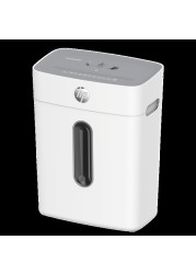 HP OneShred 8CC Office Paper Shredder Machine, P-4 Security, Cross Cut, 8 Sheets, 15L Bin - 2801