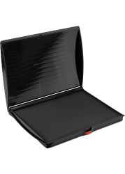 Large Premium Black Ink Stamp Pad - 5&quot; by 7&quot; - Quality Felt Pad
