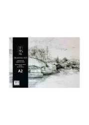Grandluxe Tulip A2 Drawing Pad 20 Sheets Grey