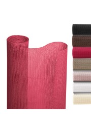 Smart Design Original Grip Shelf Liner - 18 Inch x 15 Feet - Non Adhesive, Strong Grip Bottom, Easy Clean Kitchen Drawer, Cabinet, Cupboard Dresser Protector Cover, Non Slip Rubber Mat - Very Berry
