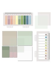 BAYTORY 700 Sheets Transparent Sticky Notes, Clear Waterproof 3 x 3 inch See Through Memo Pad, Self-Adhesive Translucent Writable Index Tabs for Annotating Books, Office &amp; School Study Supplies