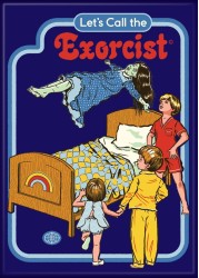 Ata-Boy Steven Rhodes Call The Exorcist 2.5&quot; X 3.5&quot; Magnets for Refrigerators and Lockers