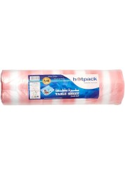 Hotpack Disposable Plastic Table Cover, sofra Jumbo Roll 5Kg, 1Roll Assorted Color