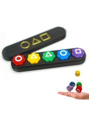ESSEN Korean Traditional Play Gonggi Game Set of Catching Stones Pebbles Gonggi Korean Squid Game Stones Korean Folk Game Set Gonggi Family Travel Game