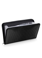 ENGPOW Expanding File Folder Document Organizer Fireproof Money Bag A5 Size 13 Pockets Zipper Closure Portable Filing Wallet Holder Storage for CheckBillReceiptsTickets114 x 63