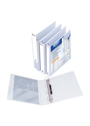 أطلس PVC ملف عارض A4 بحلقتين مع جيب 52 ملم