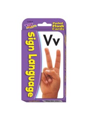 Sign Language Pocket Flash Cards