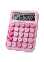 Mr Pen Mechanical Switch Calculator 12 Digits Large LCD Display Pink Calculator Big Buttons Mechanical Calculator Calculators Desktop Calculator Cute Calculator Aesthetic Calculator Pink