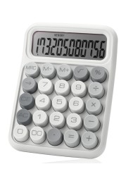 Mr. Pen- Mechanical Switch Calculator, 12 Digits, Large LCD Display, Gray Calculator Big Buttons, Mechanical Calculator, Calculators Desktop Calculator, Cute Calculator, Aesthetic Calculator