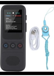 Language Translator Device, 138 Languages Two Way Real Time Online Translation, 2.0 Inch Touchscreen AI Voice Translator