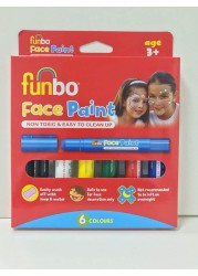 Generic Funbo Face Paint 6 Color Set