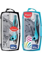 Maped Helix USA Super School Kit Kid&#39;Z Geometry 8 Piece Set