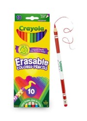 Crayola Erase ColorPencils Pack of 10