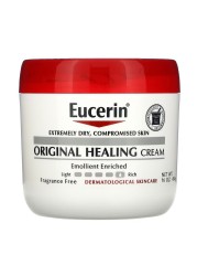 Eucerin, Original Healing Cream, For Extremely Dry, Compromised Skin, Fragrance Free, 16 oz (454 g)