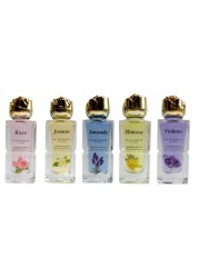 Charrier Parfums (Rose + Jasmin + Lavande + Mimosa + Violette) Set Edt 5X30 Ml for Women