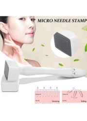 Adjustable Micro Needle derma Stamp Roller 140 Needle 0.5mm-3mm